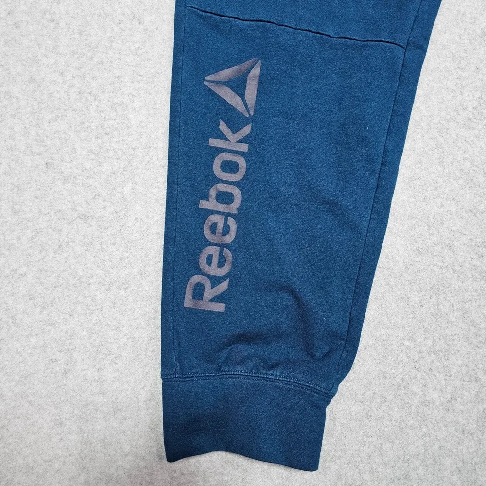 Reebok Mens XL Athletic Sweatpants Activewear Joggers Drawstring Gym Workout